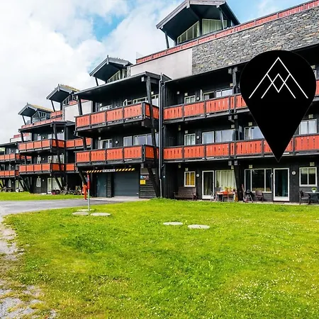 Sentrum, Terrasse Og Innendors Parkering شقة Beitostolen