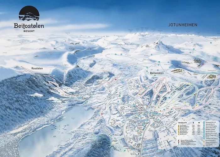 Beitostølen Sentrum, Terrasse Og Innendørs Parkering Leilighet *